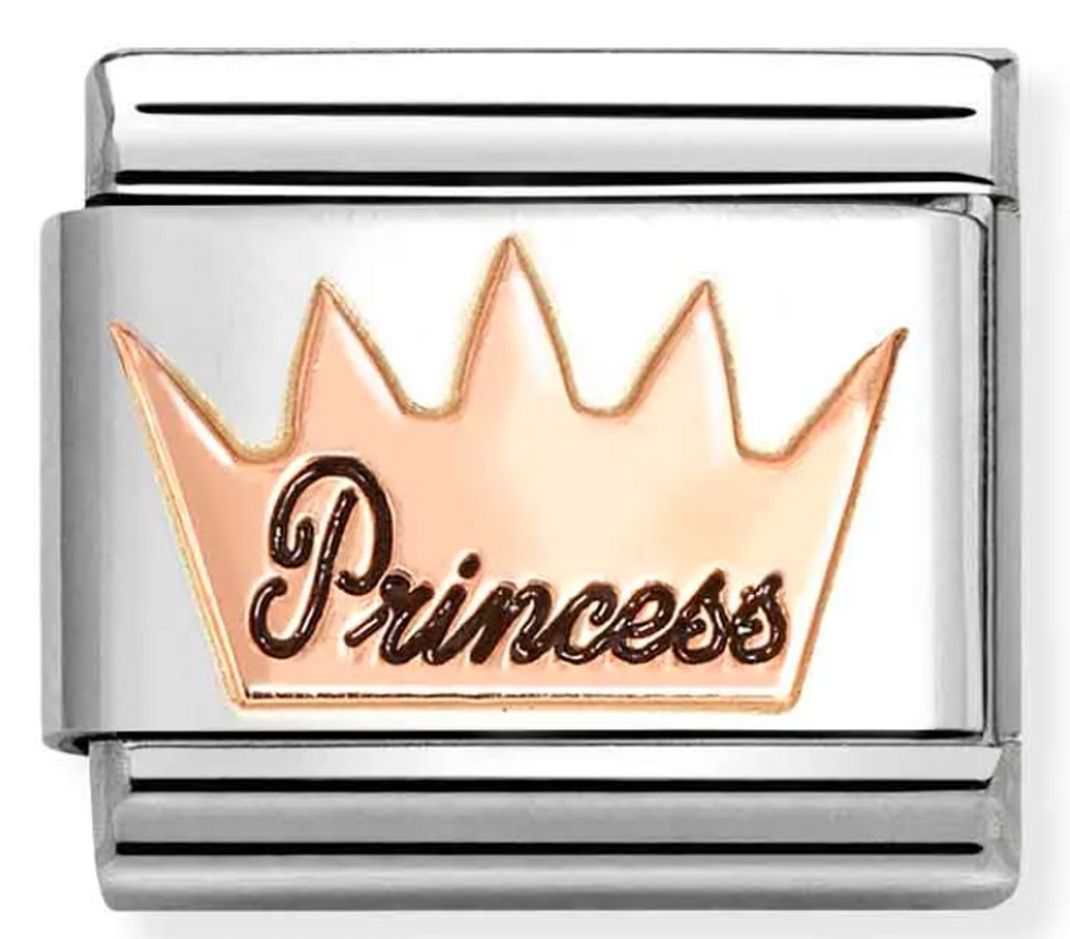 Nomination Link 9K Rose Gold Korona Księżniczki 430202 34.png